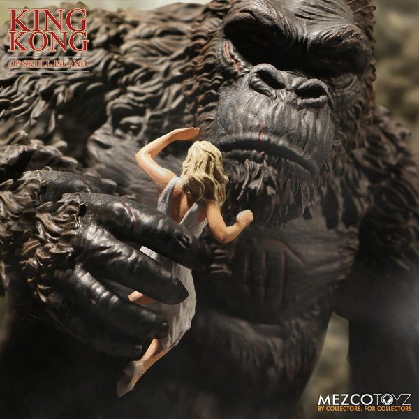 Mezco Toyz King Kong Actionfigur King Kong of Skull Island