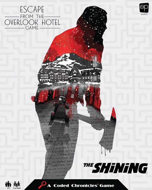 USAopoly Shining Brettspiel Escape from the Overlook Hotel *Englische Version*