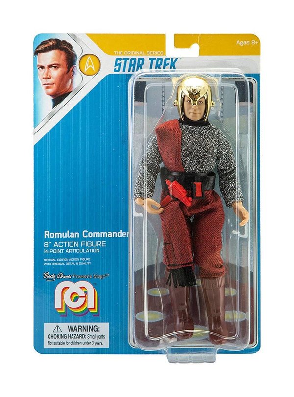 MEGO Star Trek TOS Actionfigur Romulan Commander