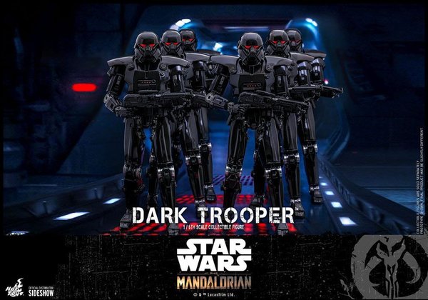 Hot Toys Star Wars The Mandalorian Actionfigur 1/6 Dark Trooper (Oktober 2022)