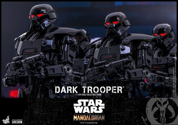 Hot Toys Star Wars The Mandalorian Actionfigur 1/6 Dark Trooper (Dezember 2022)