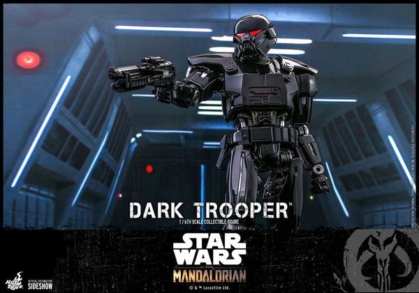 Hot Toys Star Wars The Mandalorian Actionfigur 1/6 Dark Trooper