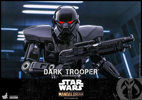 Hot Toys Star Wars The Mandalorian Actionfigur 1/6 Dark Trooper (Vorbestellung für August 2022)