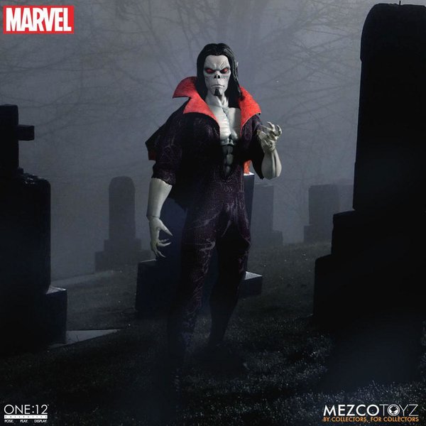 Mezco Toyz Marvel Universe Actionfigur mit Leuchtfunktion Morbius (Dezember 2022)