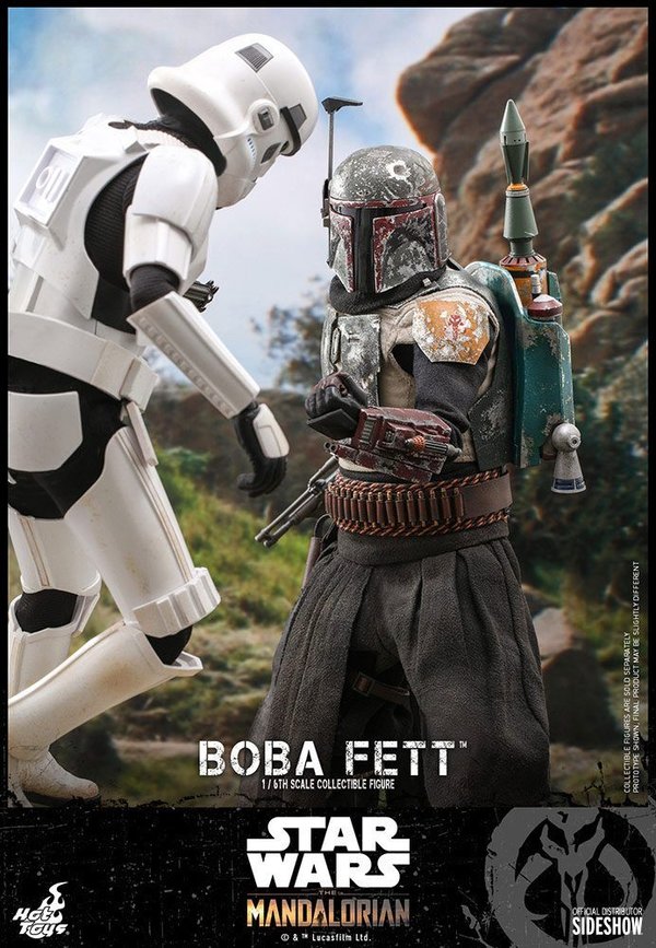 Hot Toys Star Wars The Mandalorian Actionfigur 1/6 Boba Fett (Vorbestellung für August 2022)