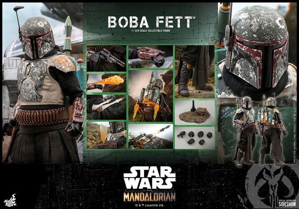 Hot Toys Star Wars The Mandalorian Actionfigur 1/6 Boba Fett (Vorbestellung für August 2022)