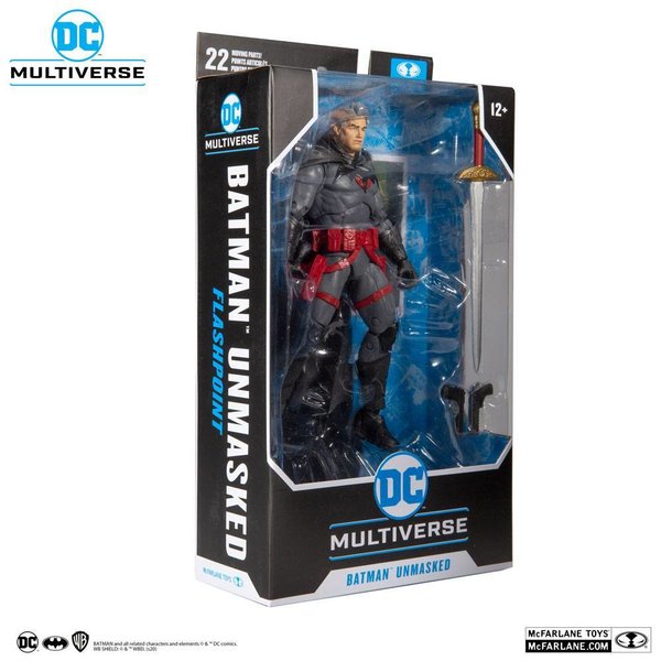 McFarlane Toys DC Multiverse Thomas Wayne Flashpoint Batman (Unmasked)