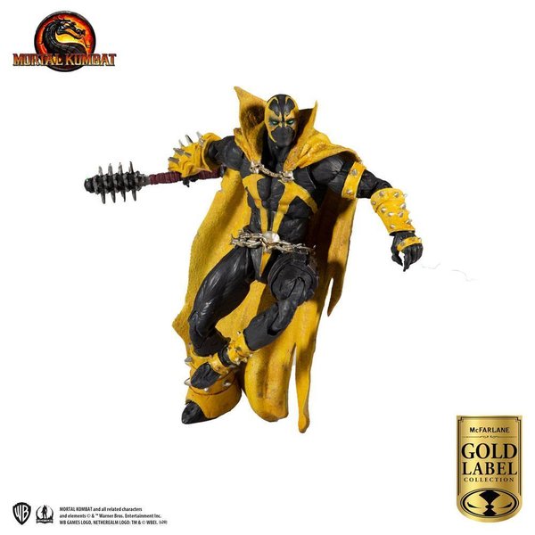 McFarlane Toys Mortal Kombat Spawn (Curse of Apocalypse) (Gold Label Collection)