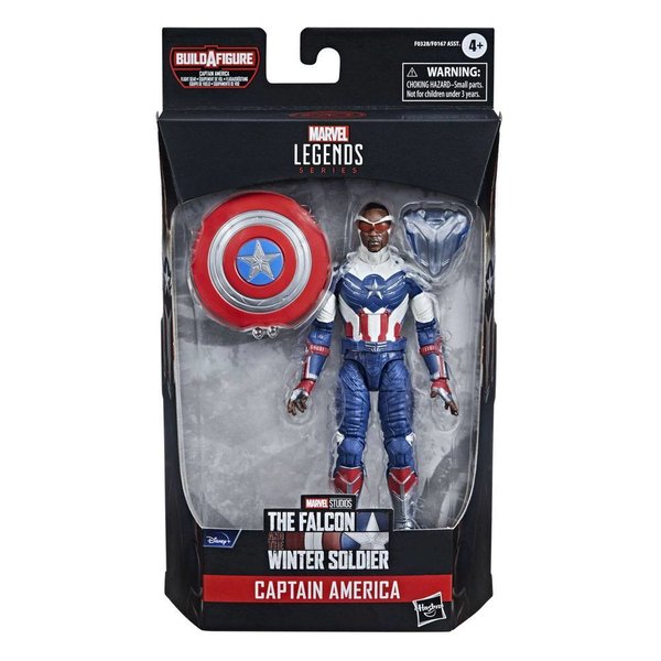 Hasbro Marvel Legends Series TFATWS Actionfigur 2021 Captain America (Sam Wilson)