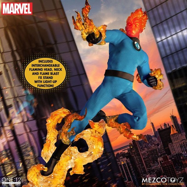 Mezco Toyz Marvel One:12 Collective Fantastic Four (Deluxe Steel Box Set) (Februar 2023)