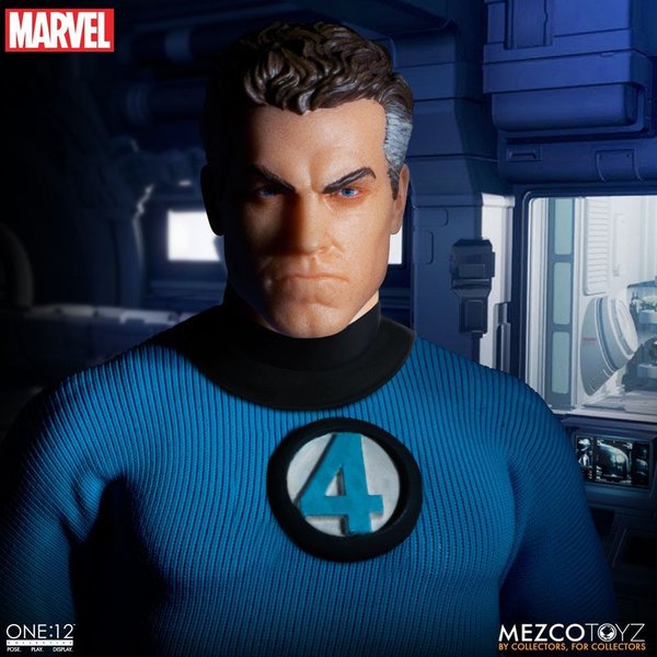 Mezco Toyz Marvel One:12 Fantastic Four Deluxe Steel Box Set (Vorbestellung für August 2022)