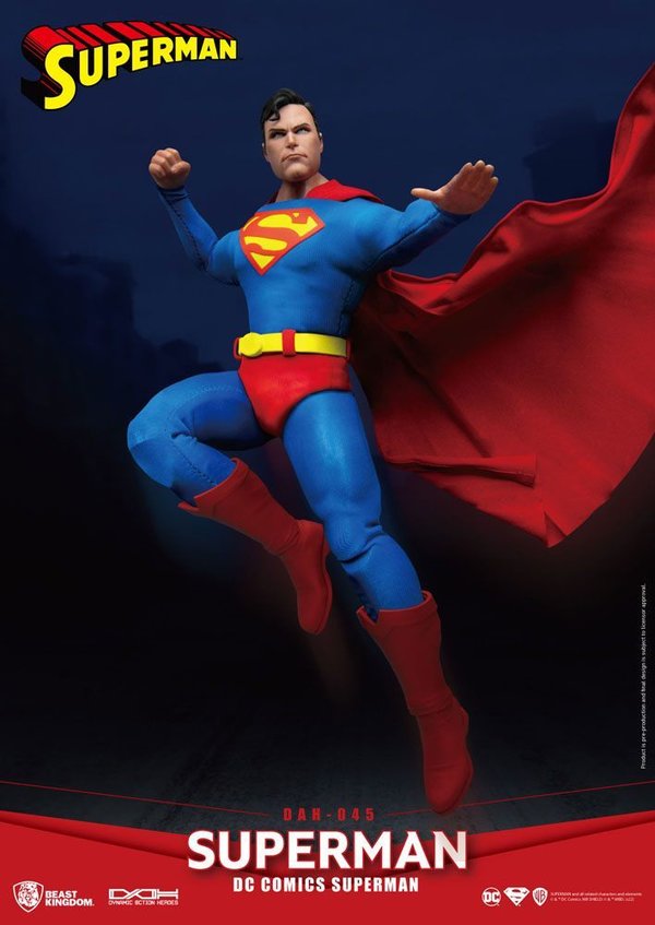 Beast Kingdom DC Comics Dynamic 8ction Heroes Actionfigur Superman