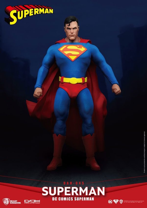 Beast Kingdom DC Comics Dynamic 8ction Heroes Superman Actionfigur (Vorbestellung für Juli 2022)