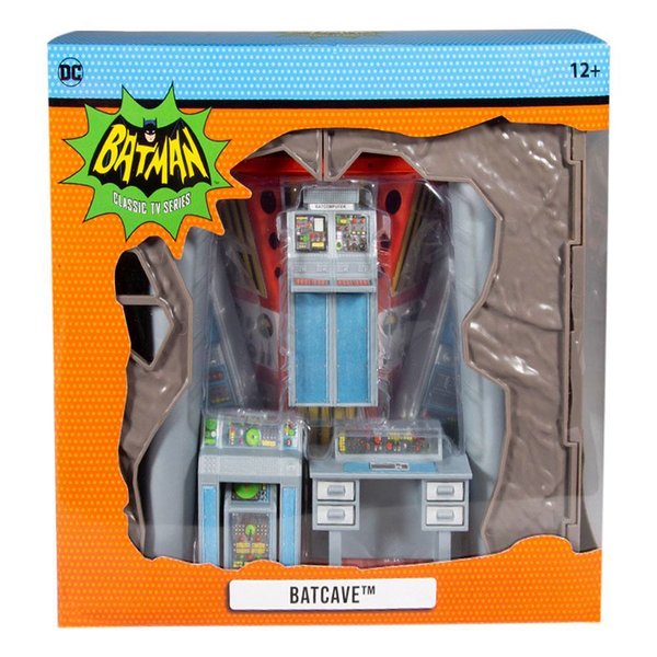 McFarlane Toys DC Retro Classic TV Series Playset Batman 66 Batcave