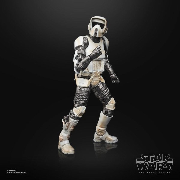 Hasbro Star Wars The Mandalorian Black Series Carbonized Scout Trooper
