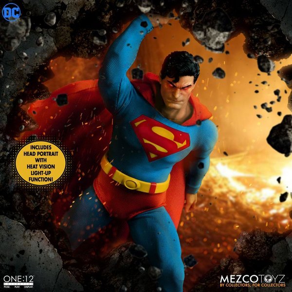 Mezco Toyz DC Comics Actionfigur 1/12 Superman (Man of Steel Edition) (März 2023)