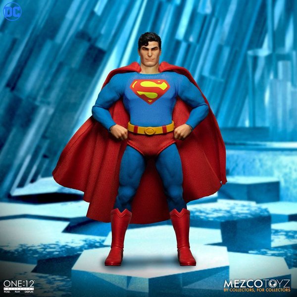 Mezco Toyz One:12 Collective DC Comics Deluxe Actionfigur 1/12 Superman (Man of Steel Edition)