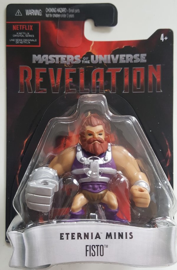 Mattel Masters of the Universe: Revelation Eternia Minis Minifiguren Fisto