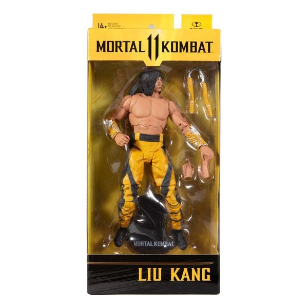McFarlane Toys Mortal Kombat Actionfigur Liu Kang (Fighting Abbott Variante)