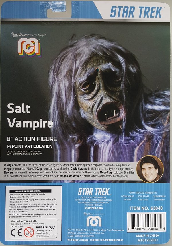 MEGO Star Trek Actionfigur Salt Vampire (B-Ware)
