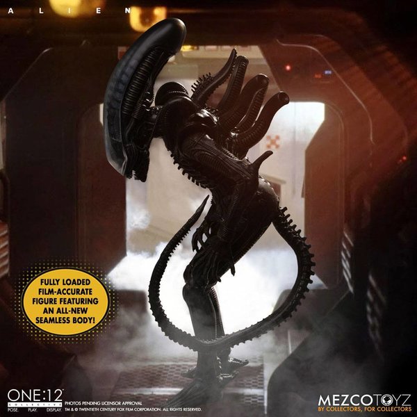 Mezco Toyz The One:12 Collective Actionfigur Alien (Januar 2023)