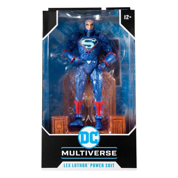 McFarlane Toys DC Multiverse The Darkseid War Lex Luthor Power Suit with Throne