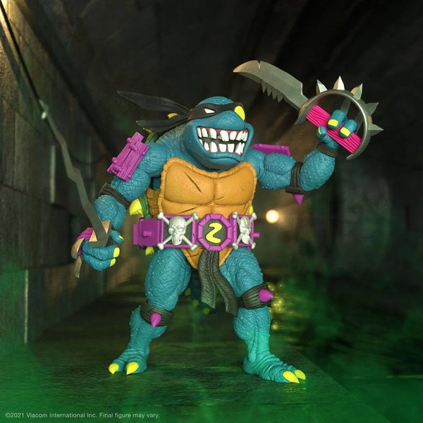 Super7 Teenage Mutant Ninja Turtles Ultimates Actionfigur Slash (Vorbestellung für Oktober 2022)