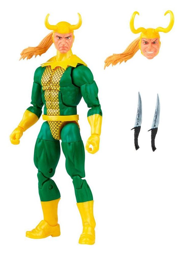Hasbro Marvel Legends Actionfigur Vintage 2022 Loki