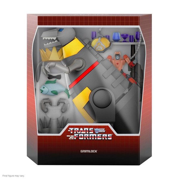 Super7 Transformers Ultimates Actionfigur Grimlock (Dino Mode) (Februar 2023)