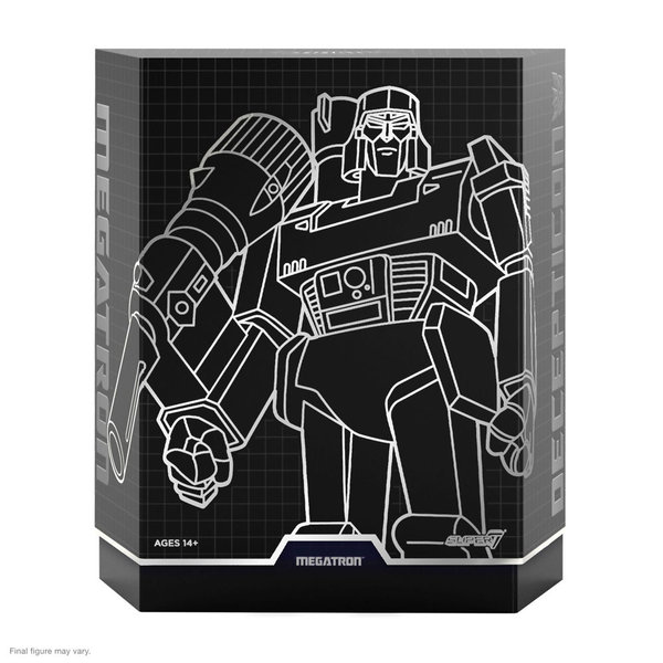 Super7 Transformers Ultimates Actionfigur Megatron (G1 Cartoon) (März 2023)