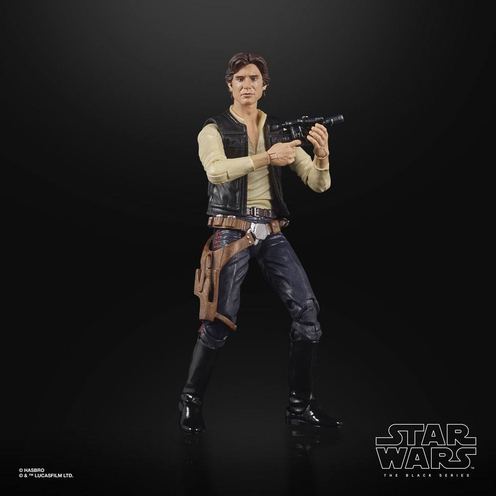 Luke Skywalker Star Wars POTF 50th Anniversary Black Series 15 cm Figur Hasbro 