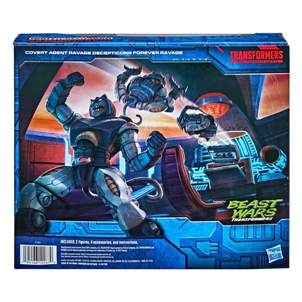 Hasbro Beast Wars Transformers WFC Covert Agent Ravage & Decepticon Forever Ravage (B-Ware)