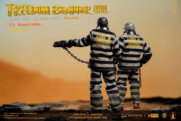 Damtoys Coal Dog Death Gas Station Actionfiguren 1/12 Freedom Brothers (Vorbestellung für Sep. 2022)