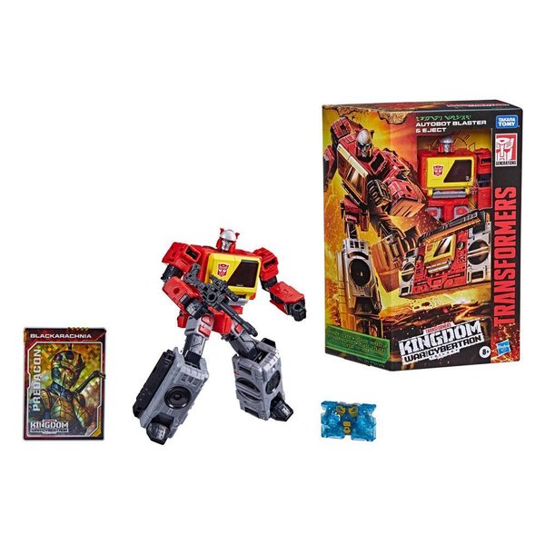 Hasbro Transformers WFC: Kingdom Voyager Class Autobot Blaster & Eject (Vorbestellung für Apr. 2022)