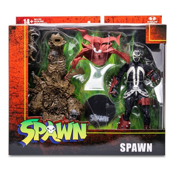 McFarlane Toys Spawn Deluxe Actionfigur Spawn (with Throne)