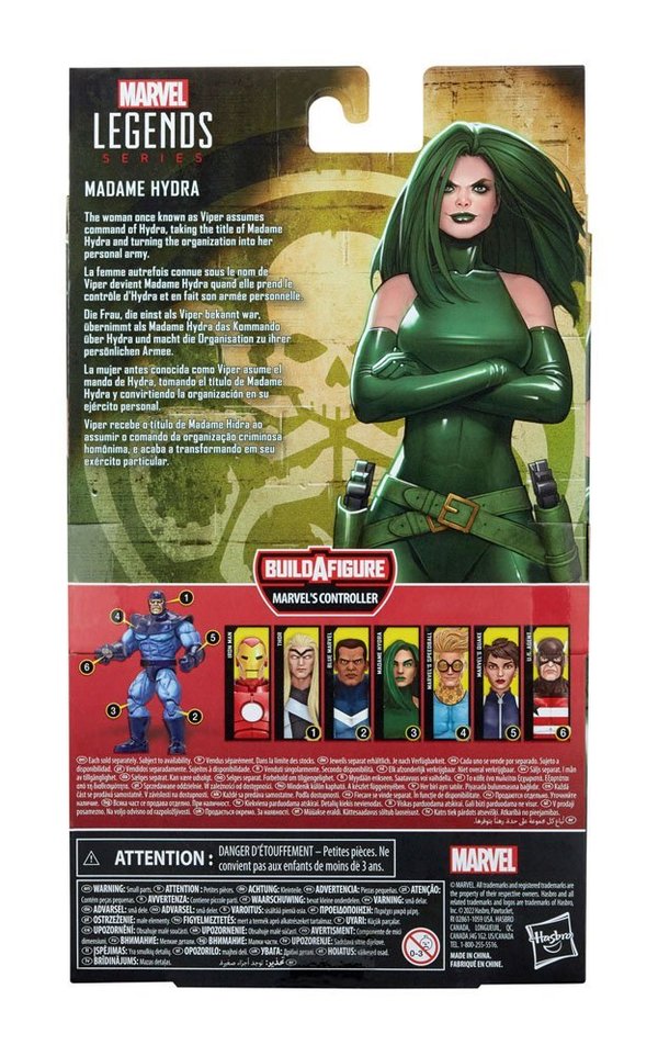 Hasbro Marvel Legends Actionfigur 2022 Madame Hydra (Comic Version)