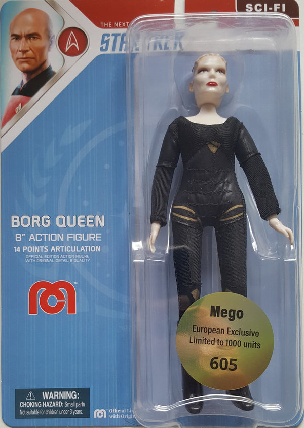 MEGO Star Trek: Der erste Kontakt Actionfigur Borg Queen (Limited Edition) #605