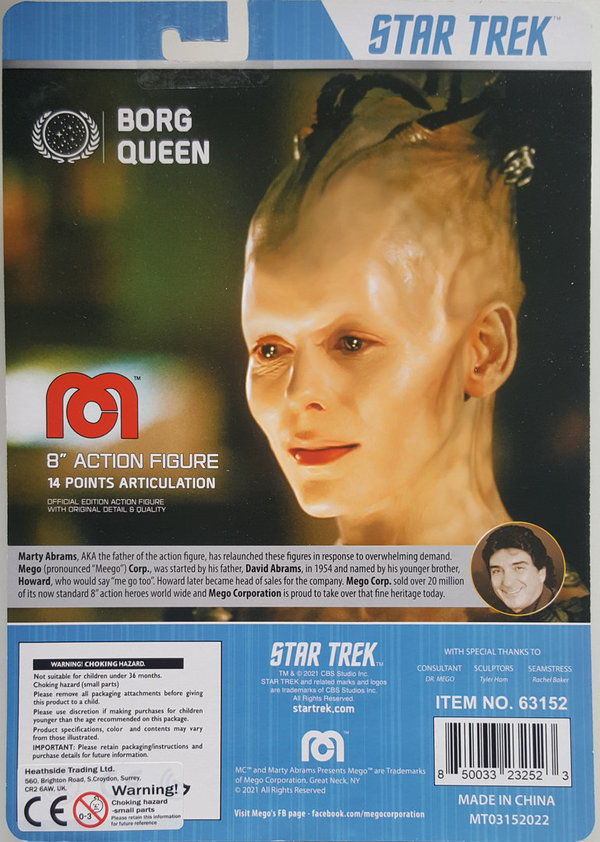MEGO Star Trek: Der erste Kontakt Actionfigur Borg Queen (Limited Edition) #605