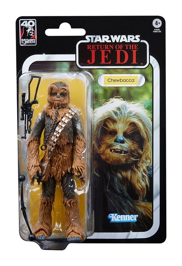 Hasbro Star Wars 40th Anniversary Black Series Actionfigur Chewbacca
