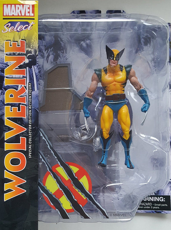 Diamond Select Toys Marvel Select X-Men Actionfigur Wolverine