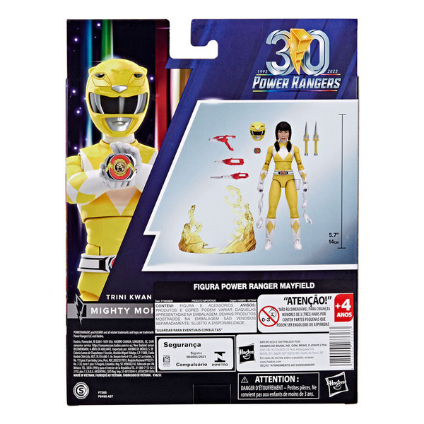 Hasbro Power Rangers Lightning Collection Actionfigur Mighty Morphin Yellow Ranger (Februar 2023)