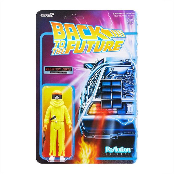 Super7 Back To The Future ReAction Actionfigur Marty McFly (Radiation)