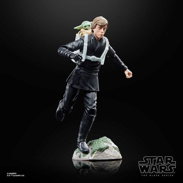 Hasbro Star Wars: Book of Boba Fett Black Series Actionfigur Luke Skywalker & Grogu