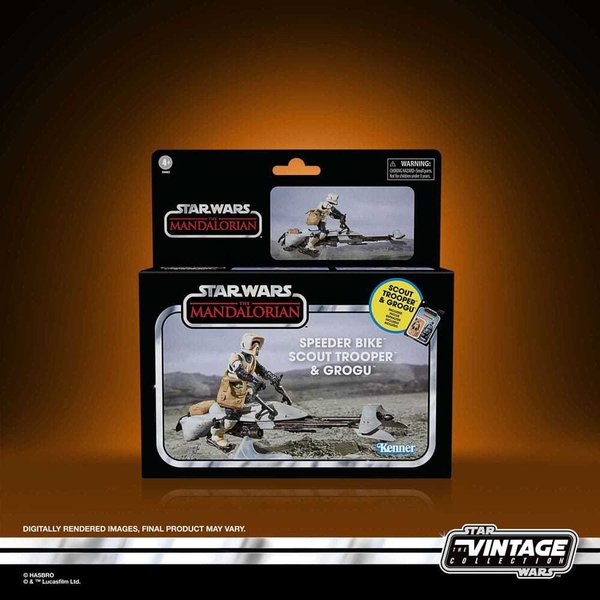 Hasbro Star Wars The Mandalorian The Vintage Collection Speeder Bike & Scout Trooper (Jan 2024)