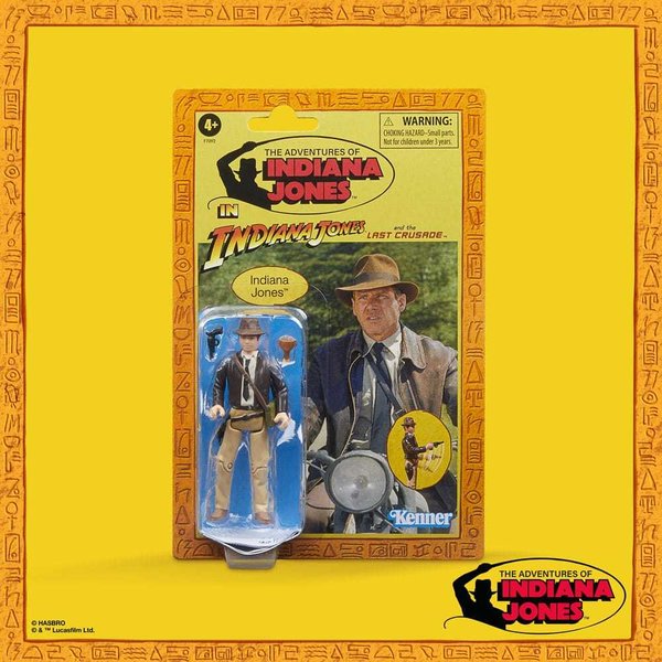 Hasbro Indiana Jones Retro Collection Actionfigur Indiana Jones