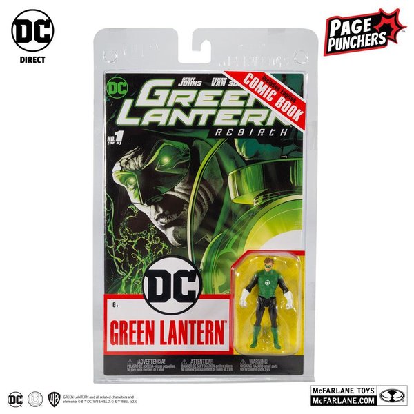 McFarlane Toys DC Page Punchers Actionfigur & Comic Green Lantern (Hal Jordan)