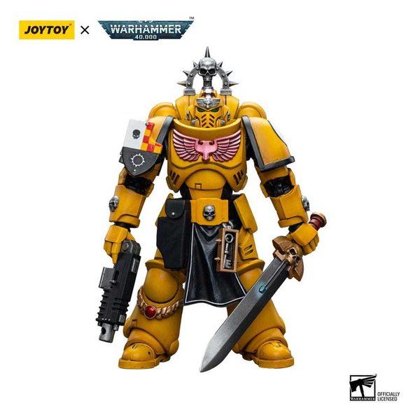 Joy Toy Warhammer 40k Actionfigur 1/18 Imperial Fists Lieutenant with Power Sword (Mai 2024)