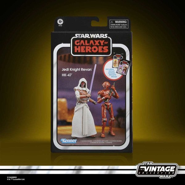 Hasbro Star Wars: The Vintage Collection Actionfiguren Jedi Knight Revan & HK-47 (Januar 2024)