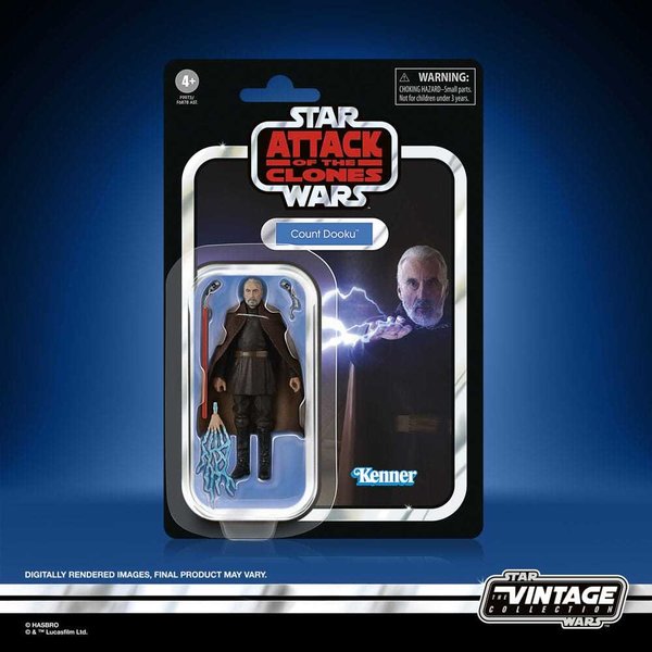 Hasbro Star Wars: Episode II The Vintage Collection Actionfigur Count Dooku (April 2024)
