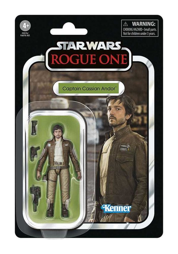 Hasbro Star Wars: Rogue One The Vintage Collection Actionfigur Captain Cassian Andor (Juni 2024)